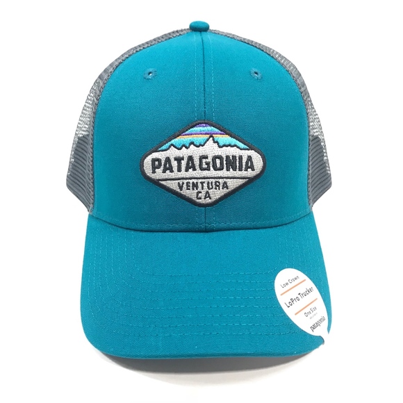patagonia fitz roy crest lopro trucker hat